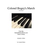 Colonel Bogey's March - for easy piano piano sheet music cover